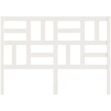  Posteljno vzglavje belo 146x4x104 cm trdna borovina, (20647271) | Shoptok.si