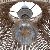 Atmosphera Luster na kablu ZELIA 1xE27/40W/230V juta | Eponuda.com