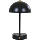 House Nordic Sijajno črna LED namizna svetilka (višina 25 cm) Holt – | Shoptok.si
