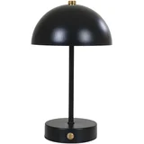 sjajno crna led stolna lampa (visina 25 cm) holt –