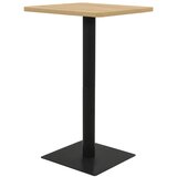 vidaXL Bistro miza barva hrasta 78,5x78,5x107 cm | Shoptok.si