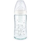 Nuk Staklena flašica za bebe 745124, 0-6 meseci, 240ml, Providna Cene