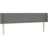  LED uzglavlje tamnosivo 203x16x78/88 cm od tkanine | shoptok.hr