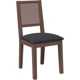  Jedilni stoli z blazinami 2 kosa Brown Solid Wood Rubber | Shoptok.si