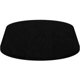 vidaXL Stolna ploča tamnosmeđa 100x50x2 cm ovalna masivna hrastovina | shoptok.hr