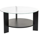 Hanah home Klub sto Clara, 75x40x75 cm, Crno-prvodini | Eponuda.ba