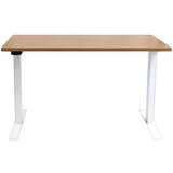  Električna miza za sedenje in stoje Echo z leseno ploščo, 1000 x 700 mm | Shoptok.si