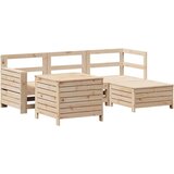 vidaXL 5-dijelni set vrtnih sofa od masivne borovine Cijene