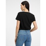 Orsay Black women's short-sleeved T-shirt - Women's | shoptok.hr