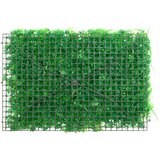  Ograda od umjetnog lišća paprati 24 kom zelena 40 x 60 cm | shoptok.hr