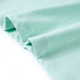  Dječja majica svijetla boja mente 116 | shoptok.hr