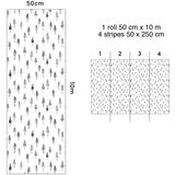 Lilipinso Otroška tapeta 10 m x 50 cm Pine Woods – | Shoptok.si