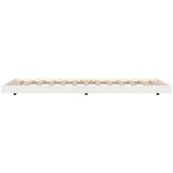  Za krevet bijeli 90 x 200 cm od masivne borovine | shoptok.hr