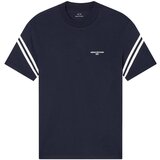 EAX Majice s kratkimi rokavi T-Shirt Modra Cene