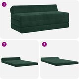 SOFA na razvlačenje Tamnozelena 120 x 60 x 49 cm Tkanina | Eponuda.com