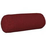  Jastuk s jastukom HEERLEN 2 kom. Vinska crvena Tkanina - boja crnog vina Ø 15 x 40 cm 2 | shoptok.hr