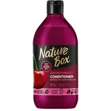 Nature Box Cherry šampon za glajenje las za neobvladljive lase 385 ml