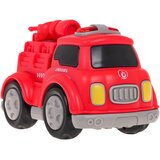 Vatrogasni kamion za igru s magnetima - crveni | Shoptok.si