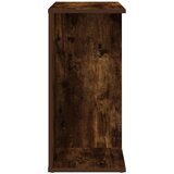 vidaXL Nočna mizica dimljeni hrast 46,5x29x61 cm inženirski les | Shoptok.si