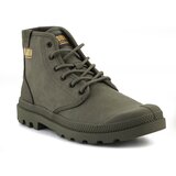 Palladium Visoke superge PAMPA HI COATED 74375-377-M Dusky Green Zelena Cene