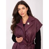 RUE PARIS Vest-IT-KZ-FL9603.87-burgundy | Shoptok.si