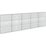  Gabion s žicom debljine 3,5 mm i mrežom 5x10 cm 500x20x150 cm | shoptok.hr