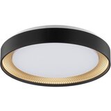 Brilliant LED prigušiva plafonska lampa WALDO LED/24W/230V crna/zlatna + daljinski upravljač | Eponuda.com