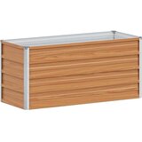  Vrtna visoka greda Svetlo rjava 100 x 40 x 45 cm, (5000287673) | Shoptok.si