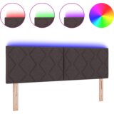  Vzglavje z LED lučmi z vzglavjem Svetlo siva 160 cm blago, (5000043868) | Shoptok.si