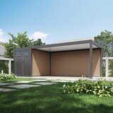 Gardenson Nadstrešek Za Avto Pergoline, Antracit, 3x7,2m | Shoptok.si