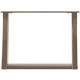  Noge za klub stolić U-oblik 2 kom Prirodni čelik 60 x (42-43) cm Čelik - Prirodna 60 x (42-43) cm 1 | shoptok.hr