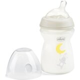Chicco Silikonska boca od stakla, prirodan osjećaj, 250 ml, 0+0% BPA cijene