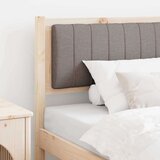 vidaXL tapecirani uzglavlje smeđa 90 cm čvrsto borovo drvo | shoptok.hr
