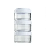 BlenderBottle GoStak™ prošireni set - 3 x 60 ml - white