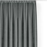Filumi Siva žametna zavesa za delno zatemnitev 140x175 cm Velto – | Shoptok.si