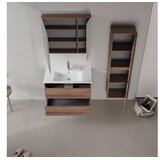 Hanah home Kupatilski ormarić sa umivaonikom i ogledalom (2 komada) Side 85 v2 798 Cene
