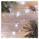  LED božična nano veriga, 1,9 m, 2x AA, notranja, hladna bela, časovnik | Shoptok.si
