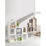 XORA REGAL 112/114/35 cm bela | Shoptok.si