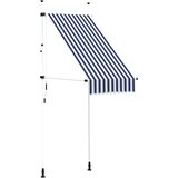 Tenda na ručno uvlačenje 100 cm plavo-bijela prugasta | Eponuda.ba