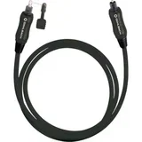 Toslink Digitalni audio Priključni kabel [1x Muški konektor Toslink (ODT) - 1x Muški konektor Toslink (ODT)] 6 m Crna