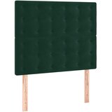 Box spring krevet s madracem tamnozeleni 80 x 200 cm baršunasti | shoptok.hr