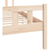 Posteljni okvir iz trdnega lesa 120x190 cm, (20648564) | Shoptok.si