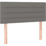  Box spring postelja z vzmetnico temno siva 90x200 cm blago, (20790844) | Shoptok.si