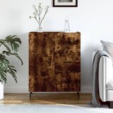 vidaXL Komoda boja dimljenog hrasta 69 5x34x90 cm konstruirano drvo | shoptok.hr