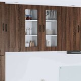 Zidni kuhinjski ormarić Zidne 2 pcs Smeđi hrast 40 x 31 x 80 cm | shoptok.hr