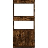 Visoka komoda boja hrasta 63x33x140 cm od konstruiranog drva | shoptok.hr