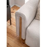 ELTAP Bež sklopiva/s prostorom za odlaganje sofa od bouclé tkanine 244 cm Arcadova – | shoptok.hr