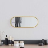  Zidno ogledalo zlatna 40x15 cm ovalno Cijene