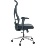 MID.YOU Pisarniški Stol Azurro B, Črna | Shoptok.si