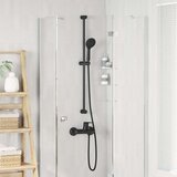  Set glave tuša Crna 150 cm Nehrđajući čelik - Crna Cijene